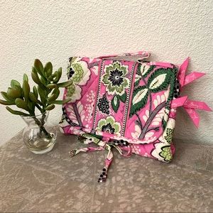 Vera Bradley Priscilla Pink Travel Organizer